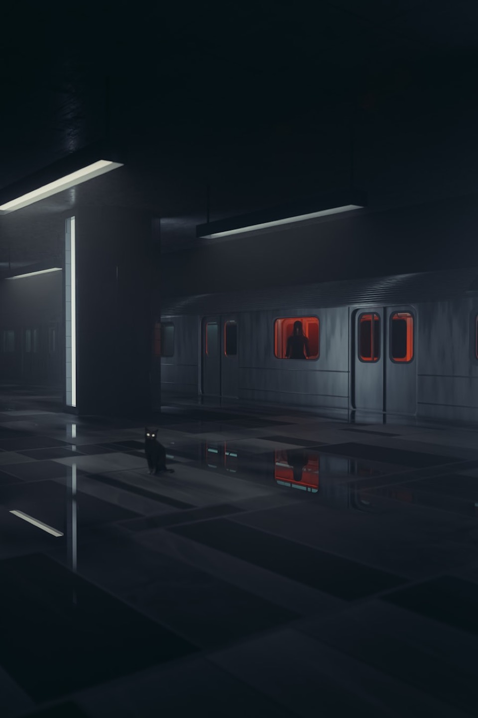 The last metro does not travel through the city. It stops at the moments passengers still avoid.