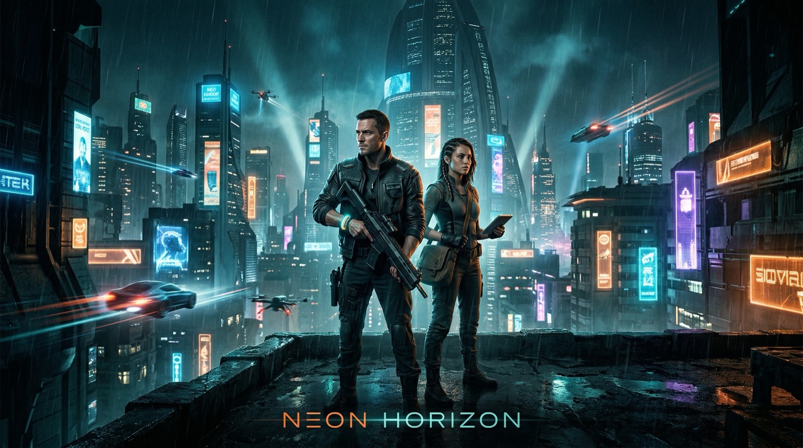 Neon Horizon film still